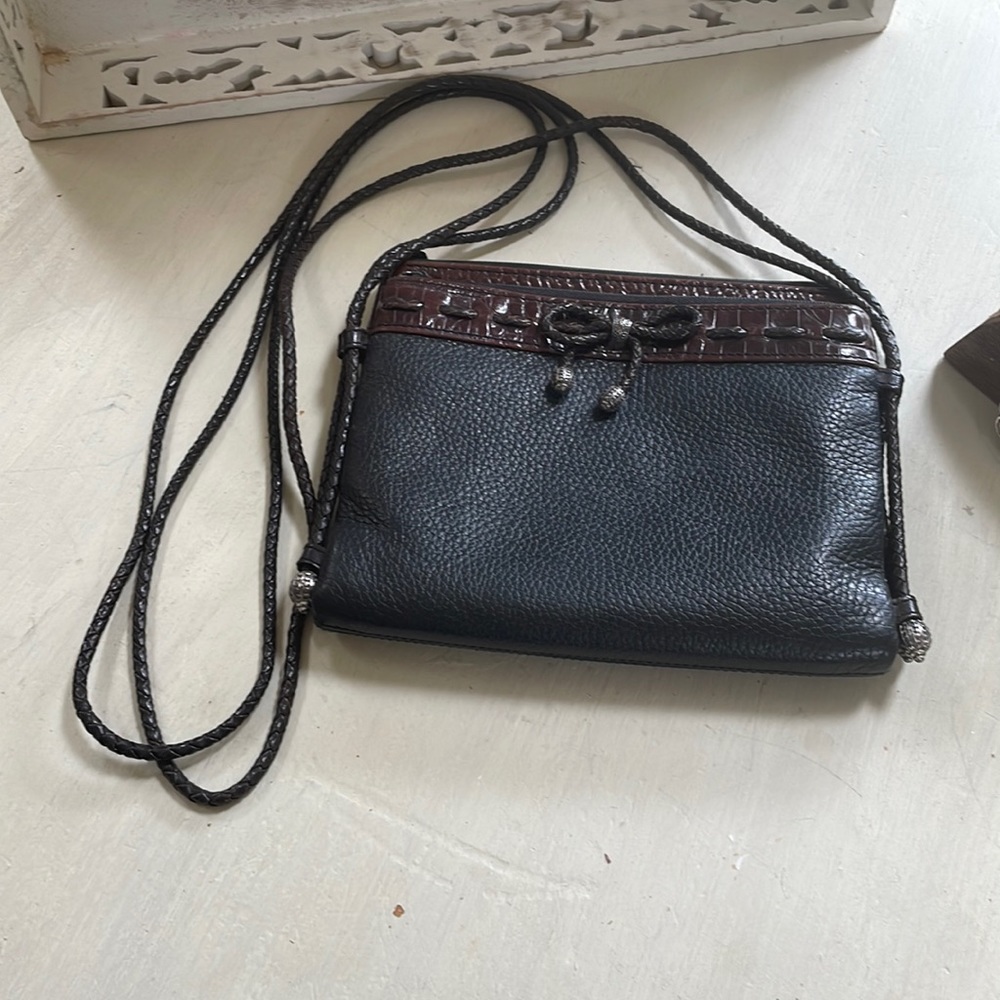 Brighton Black and Brown Mini Bag